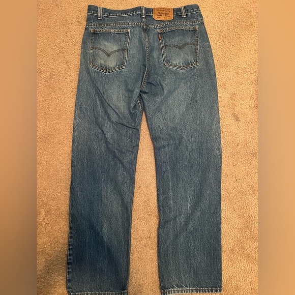VINTAGE 90’s 505 Levi’s Orange Tab Men’s 38x31 - Picture 5 of 6